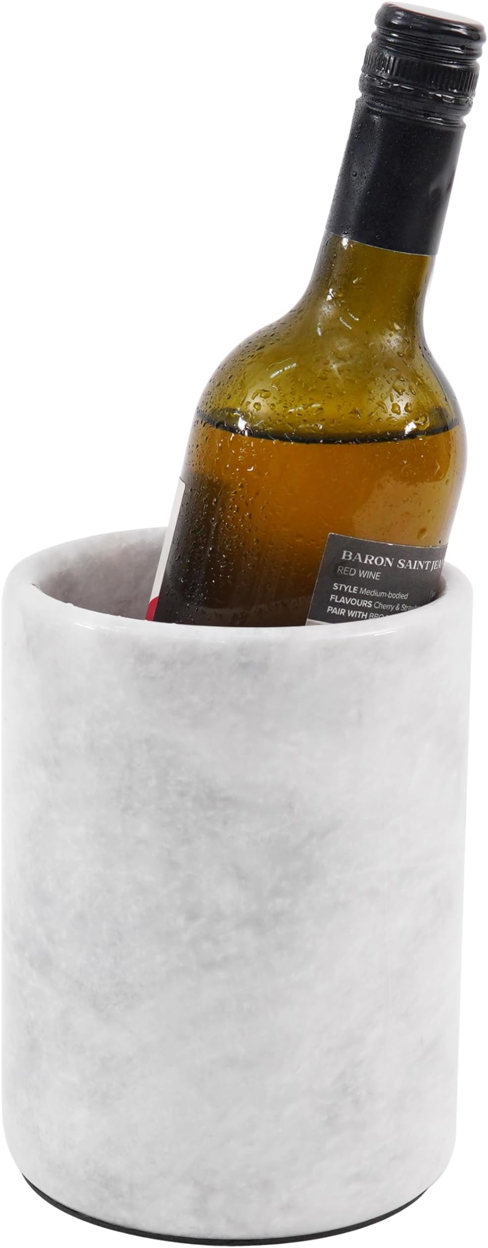 Wine Chiller Wine Bottle Holder Radicaln Marble Wine Cooler White